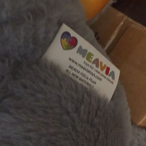 Sensory Plush Elephant Ellie - Picture 2 of 7